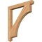 Ekena Millwork Westlake Arts & Crafts Smooth Bracket, Western Red Cedar, 3 1/2"W x 34"D x 38"H BKT04X34X38WTL03SWR - alternate 1